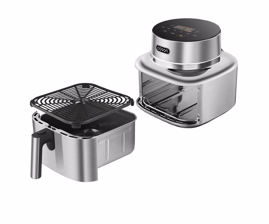Cosori Iconic™ Smart Air Fryer – Rostfritt stål 6,5 Quart
